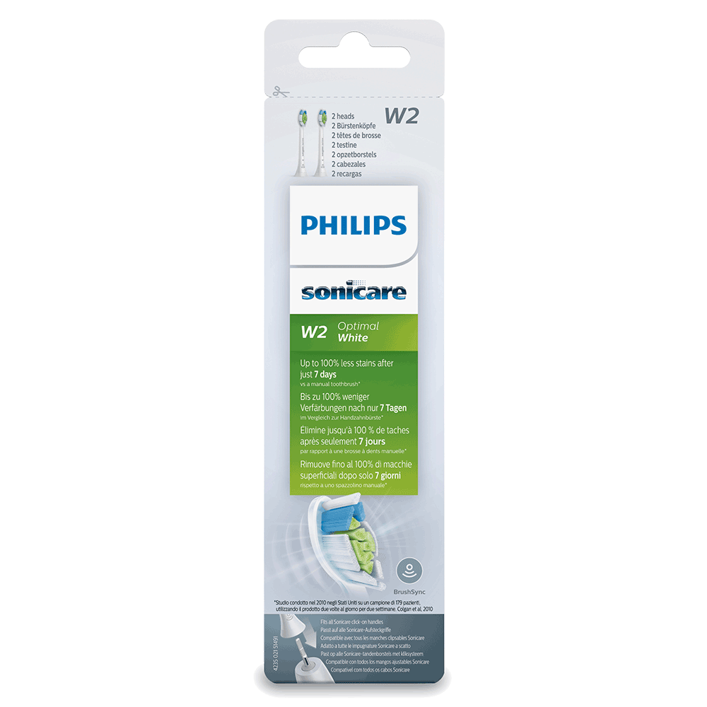 Bild: PHILIPS Sonicare Aufsteckbürsten W2 Optimal White 