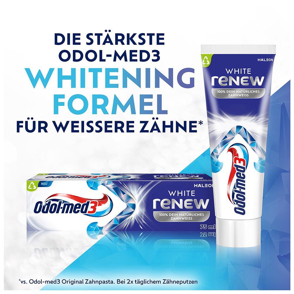 Bild: Odol-med3 Zahnpasta White Renew