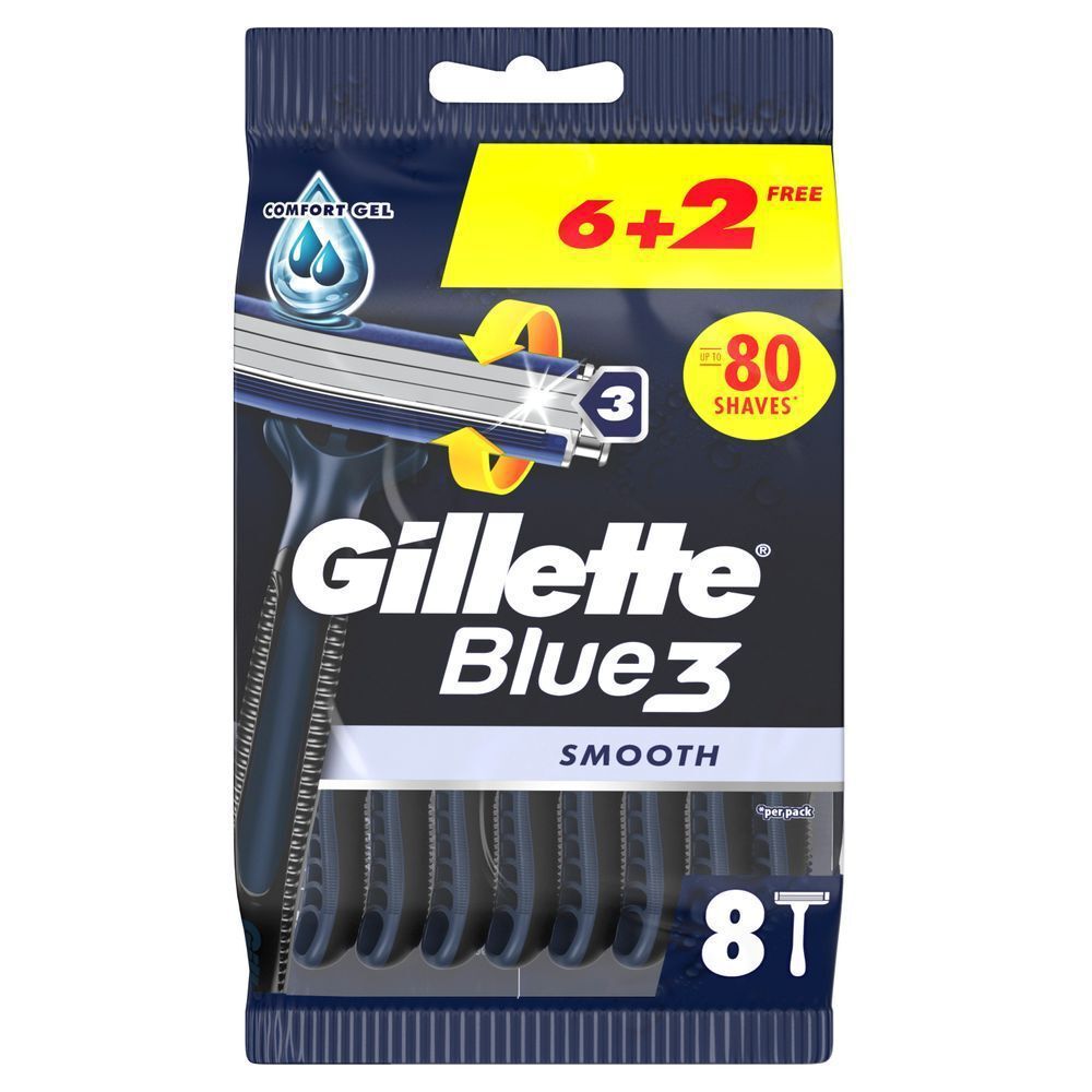 Bild: Gillette Blue 3 Smooth Einwegrasierer 