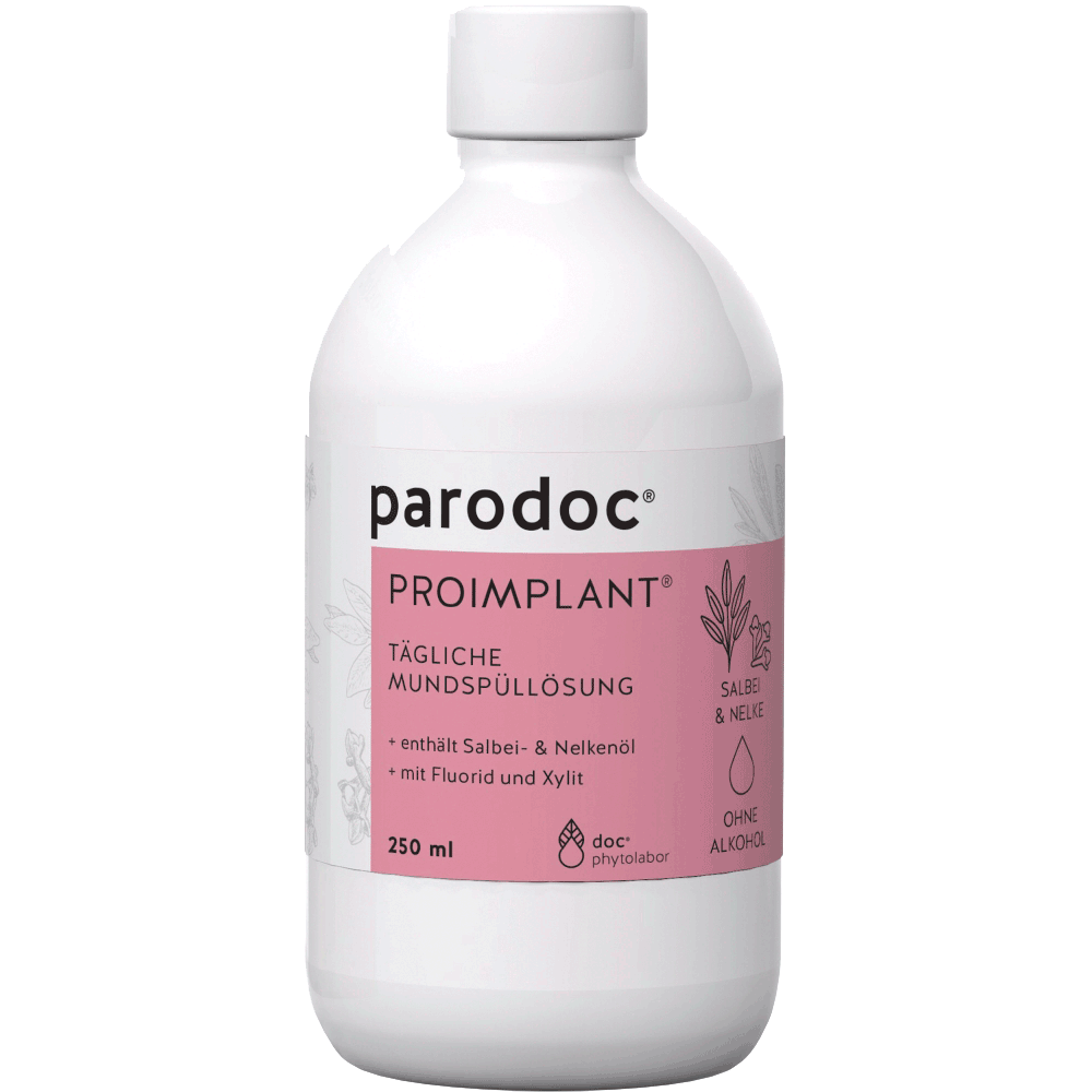 Bild: parodoc Proimplant Mundspülung