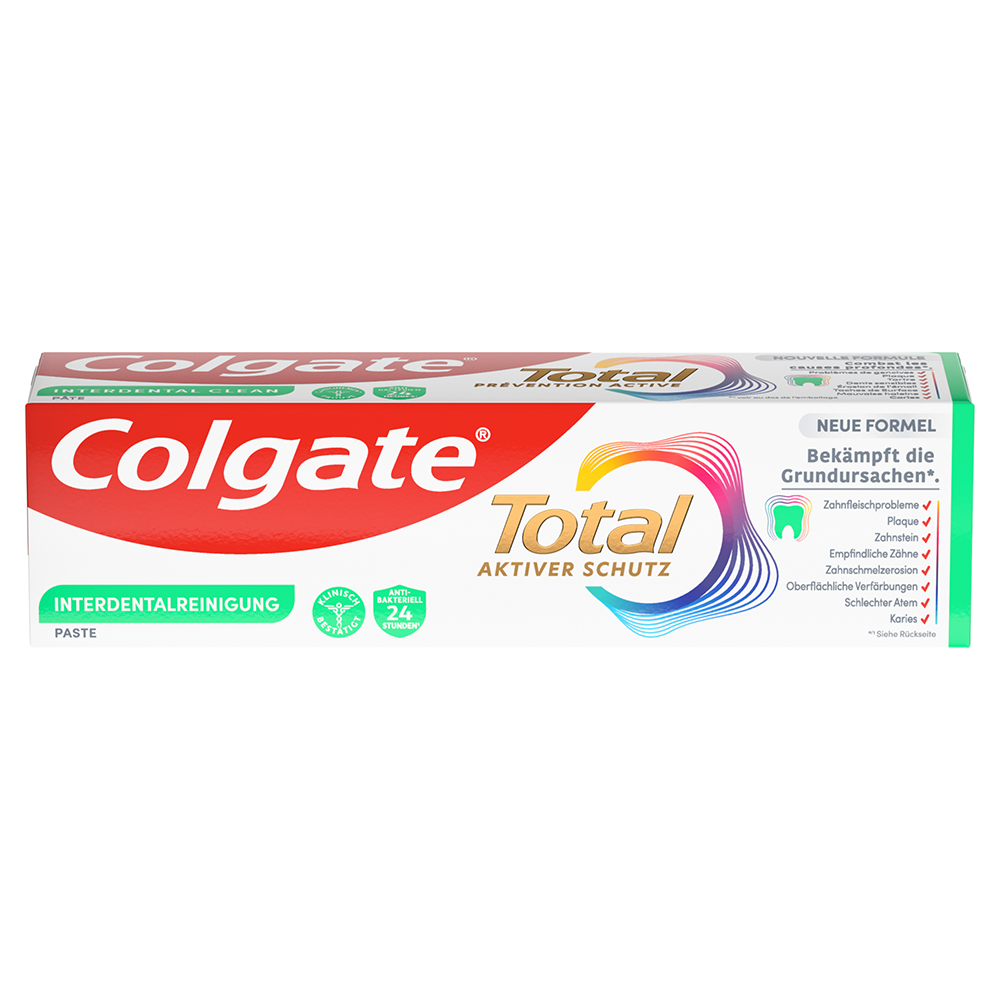 Bild: Colgate Total Interdentalreinigung Zahncreme 