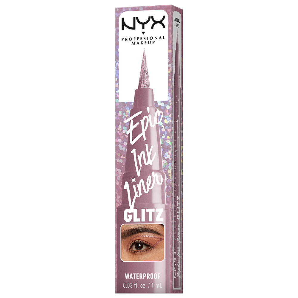 Bild: NYX Professional Make-up Epic Ink Liner Jeanz Glitz shimmer stitch