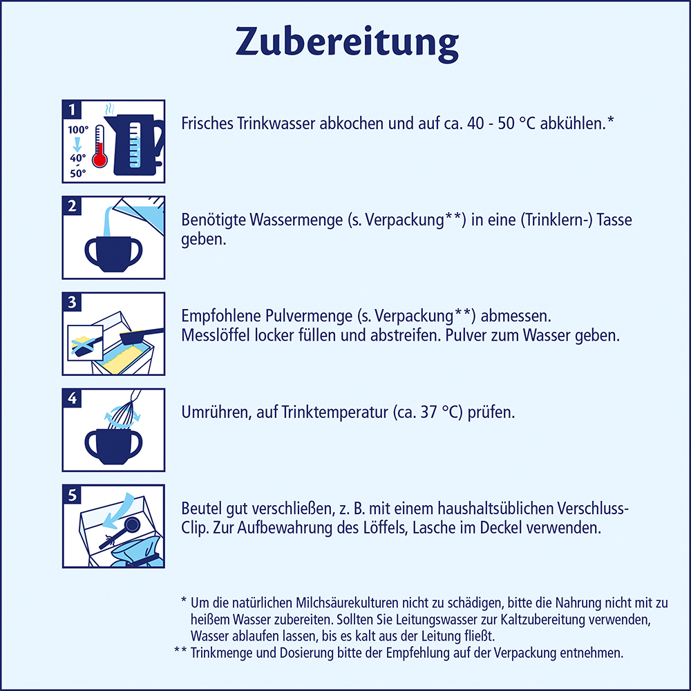 Bild: HiPP Kindermilch Combiotik Kindermilch 1+