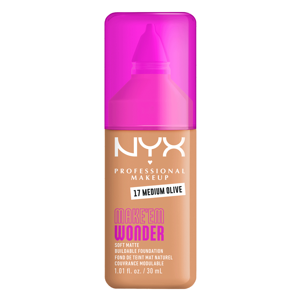 Bild: NYX Professional Make-up Make 'EM Wonder Foundation Medium Olive 17