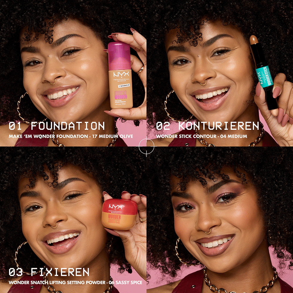 Bild: NYX Professional Make-up Make 'EM Wonder Foundation Medium Olive 17