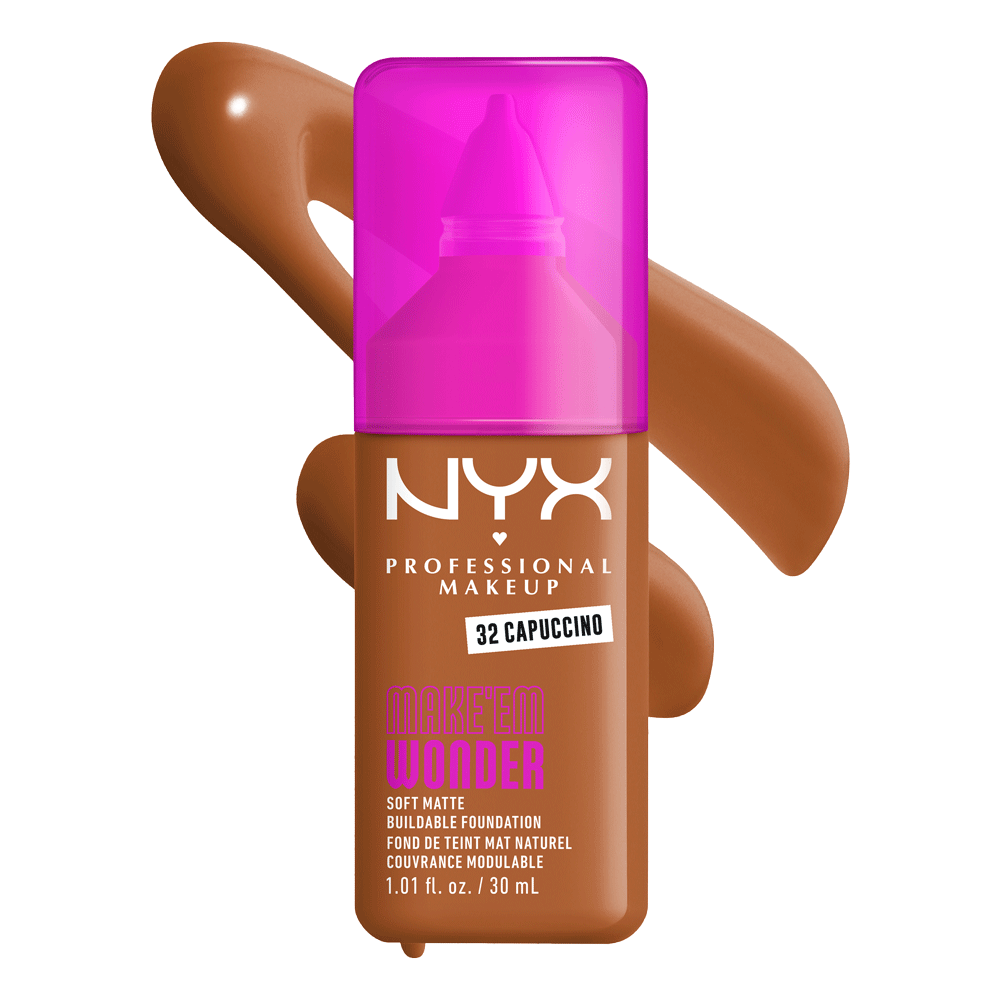 Bild: NYX Professional Make-up Make 'EM Wonder Foundation Cappuccino 32