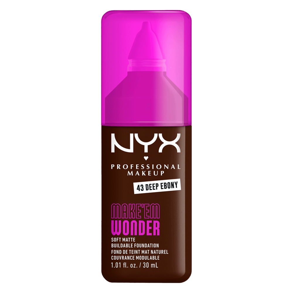 Bild: NYX Professional Make-up Make 'EM Wonder Foundation Deep Ebony 43
