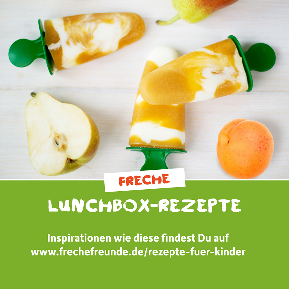 Bild: Freche Freunde Quetschie Apfel, Banane mit Spinat und Gurke