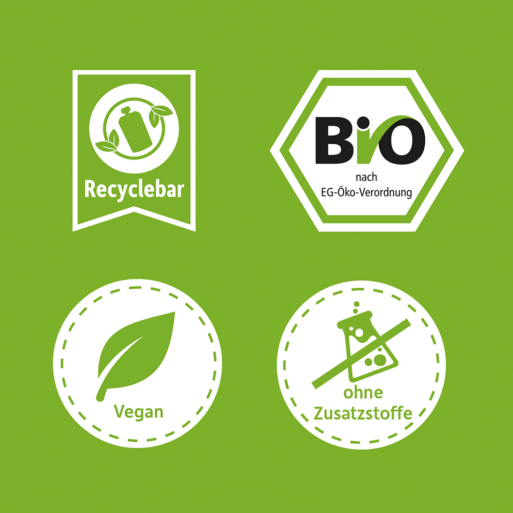 Bild: Freche Freunde Quetschie Apfel, Banane mit Spinat und Gurke