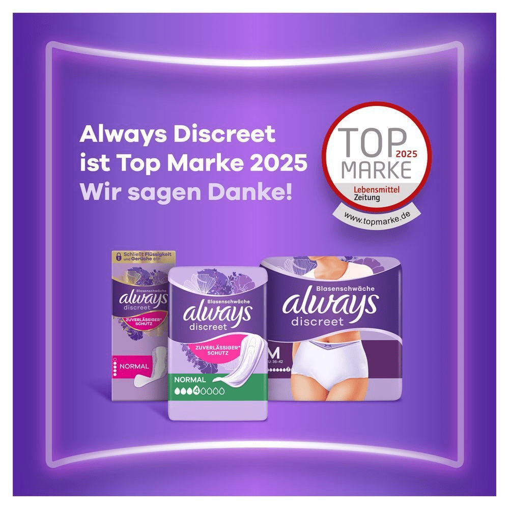 Bild: always Discreet Inkontinenz-Höschen 