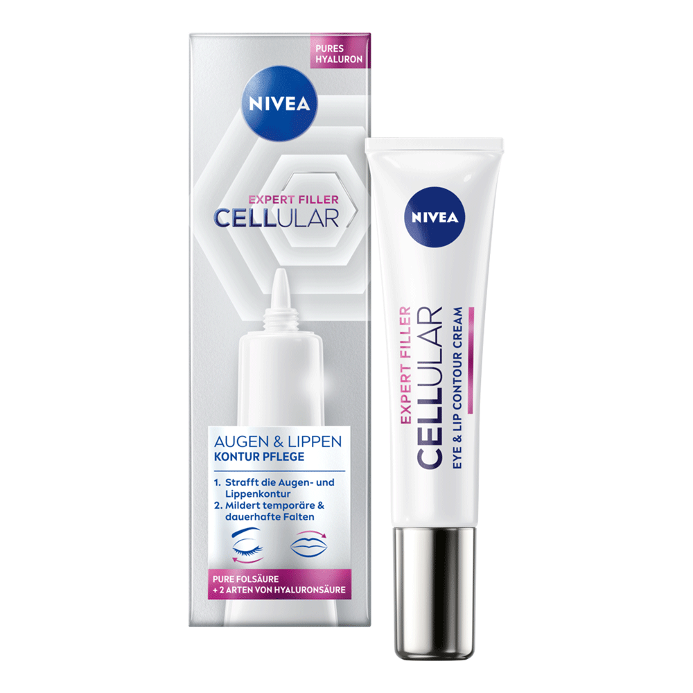 Bild: NIVEA Expert Filler Cellular Augen und Lippen Kontur 