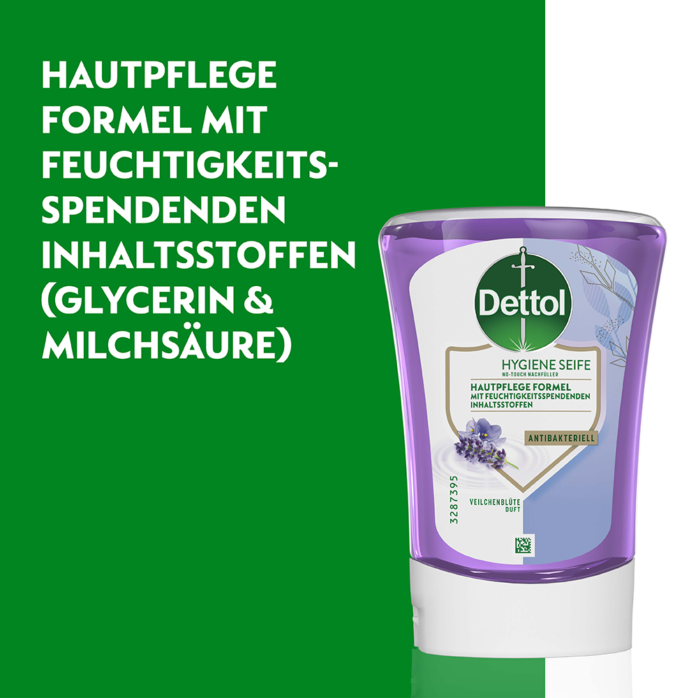 Bild: Dettol No-Touch automatischer Seifenspender Nachfüllseife Veilchen 