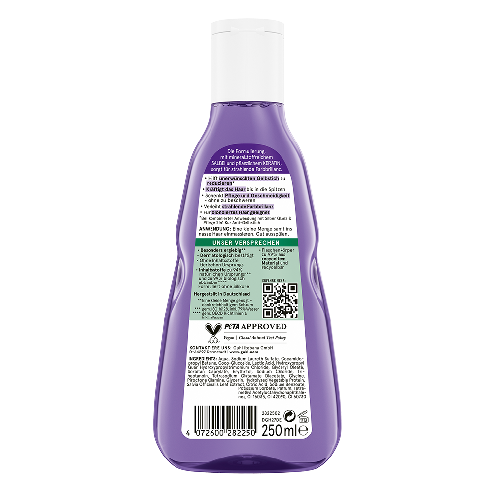 Bild: GUHL Silberglanz & Pflege Shampoo 