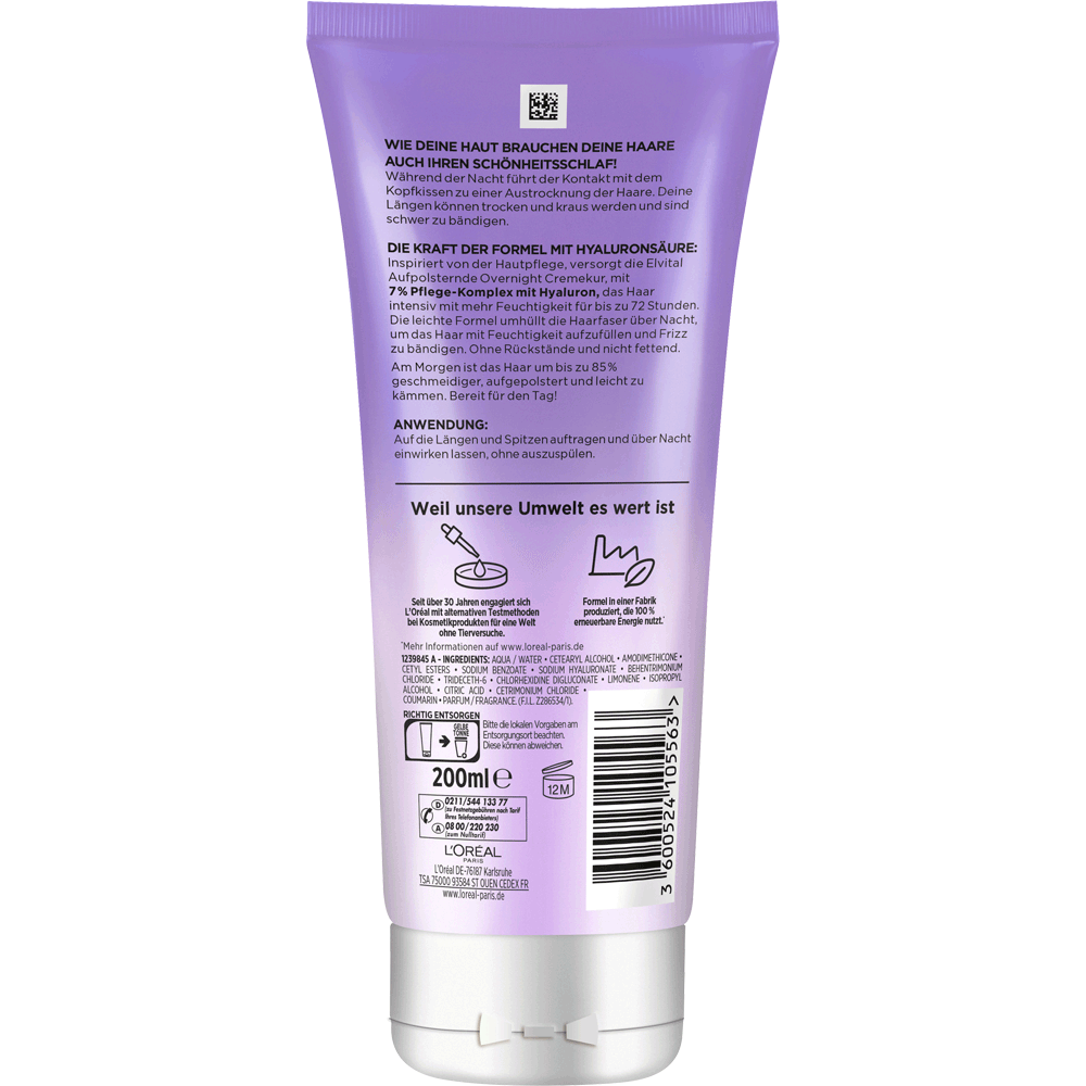 Bild: L'ORÉAL PARIS ELVITAL Hydra [Hyaluronic] Cremekur 