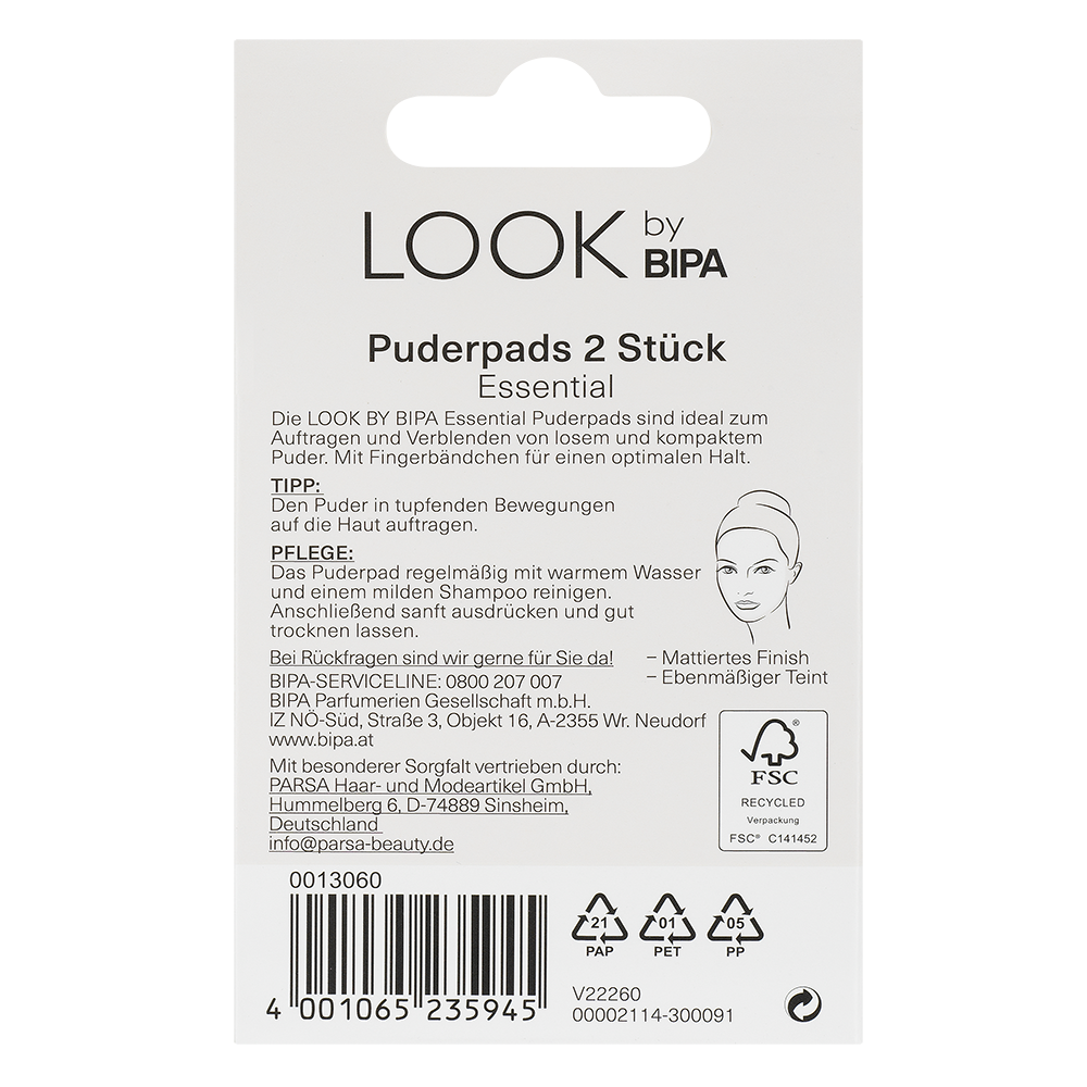 Bild: LOOK BY BIPA Puderpads