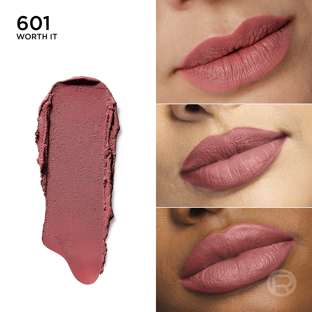 Bild: L'ORÉAL PARIS Color Riche Blurred Matte Lippenstift Worth It 601