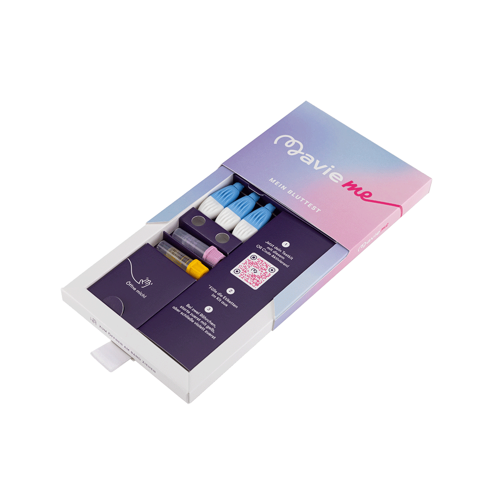 Bild: Mavie Longevity Check Bluttest 