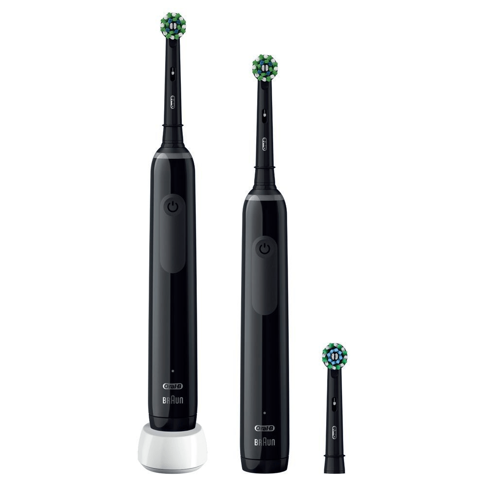Bild: Oral-B Pro Series 3 Duopack Elektrische Zahnbürste, Schwarz