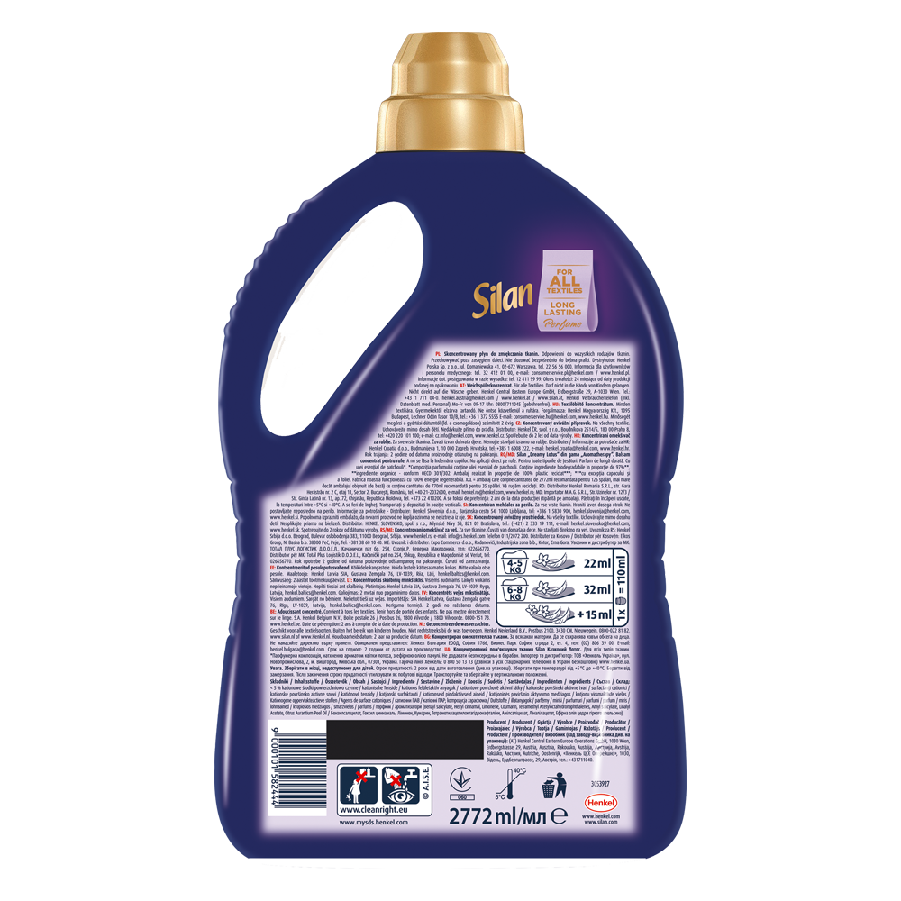 Bild: Silan Weichspüler Aromatherapy Dreamy Lotus 