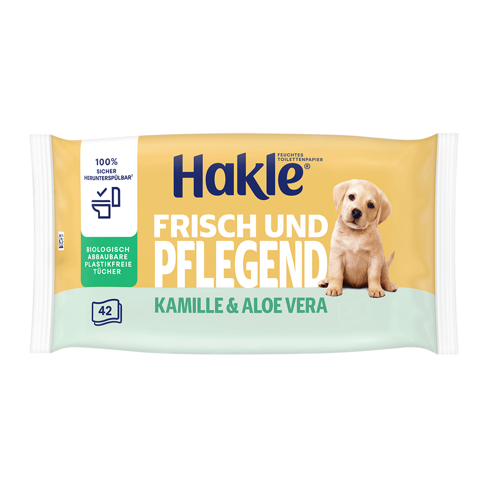 Bild: Hakle Feuchtes Toilettenpapier Frisch und Pflegend 