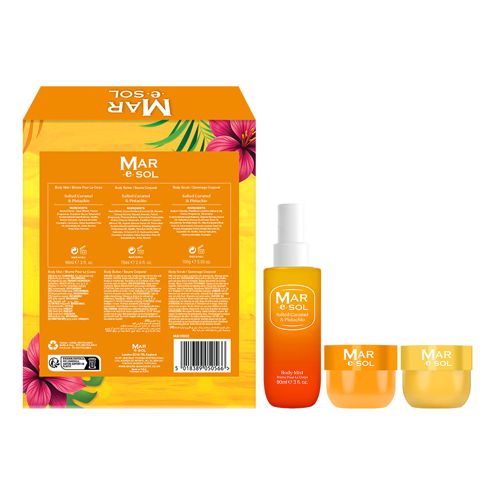 Bild: Mar e Sol Salted Caramel and Pistachio Geschenkset 