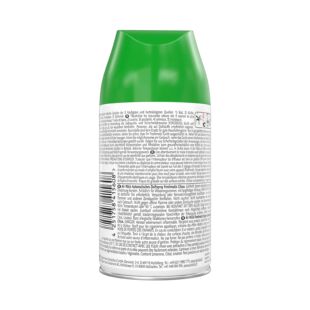 Bild: AIRWICK Automatisches Duftspray Freshmatic Nachfüllung Citrus 