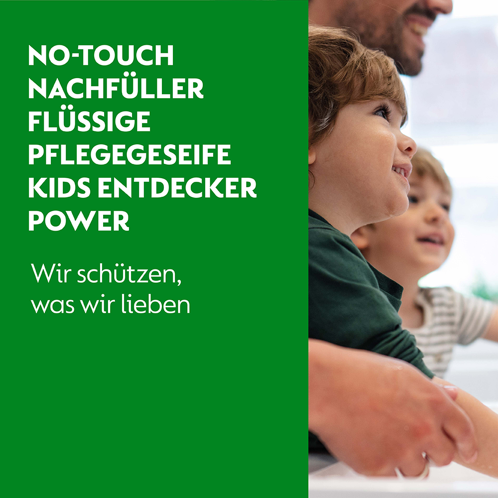 Bild: Dettol Kids No-Touch Nachfüllung Entdeckerpower 