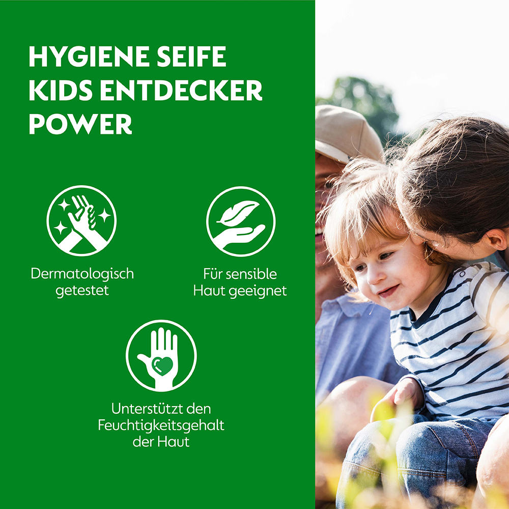 Bild: Dettol Kids No-Touch Nachfüllung Entdeckerpower 