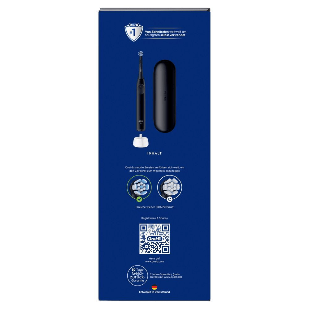 Bild: Oral-B iO Series 2 Elektrische Zahnbürste, Night Black 