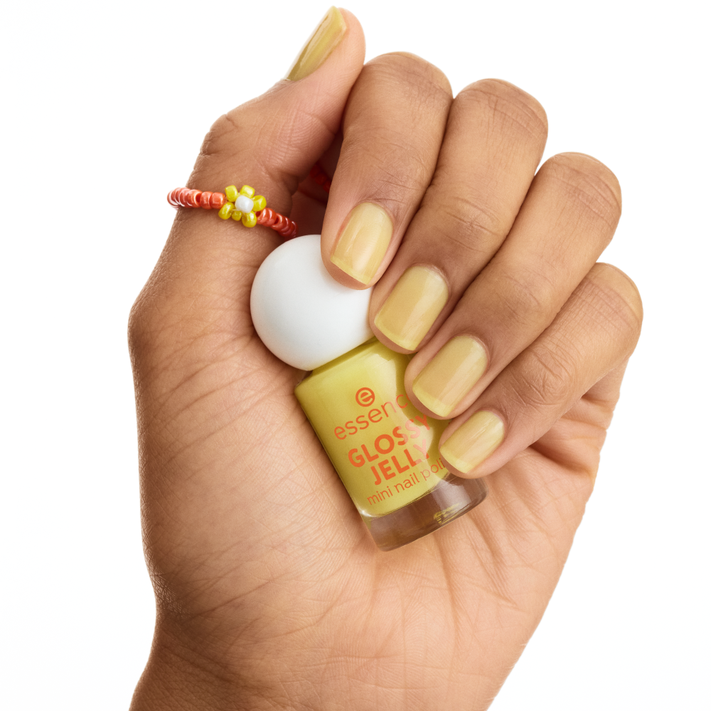 Bild: essence GLOSSY JELLY mini nail polish 06