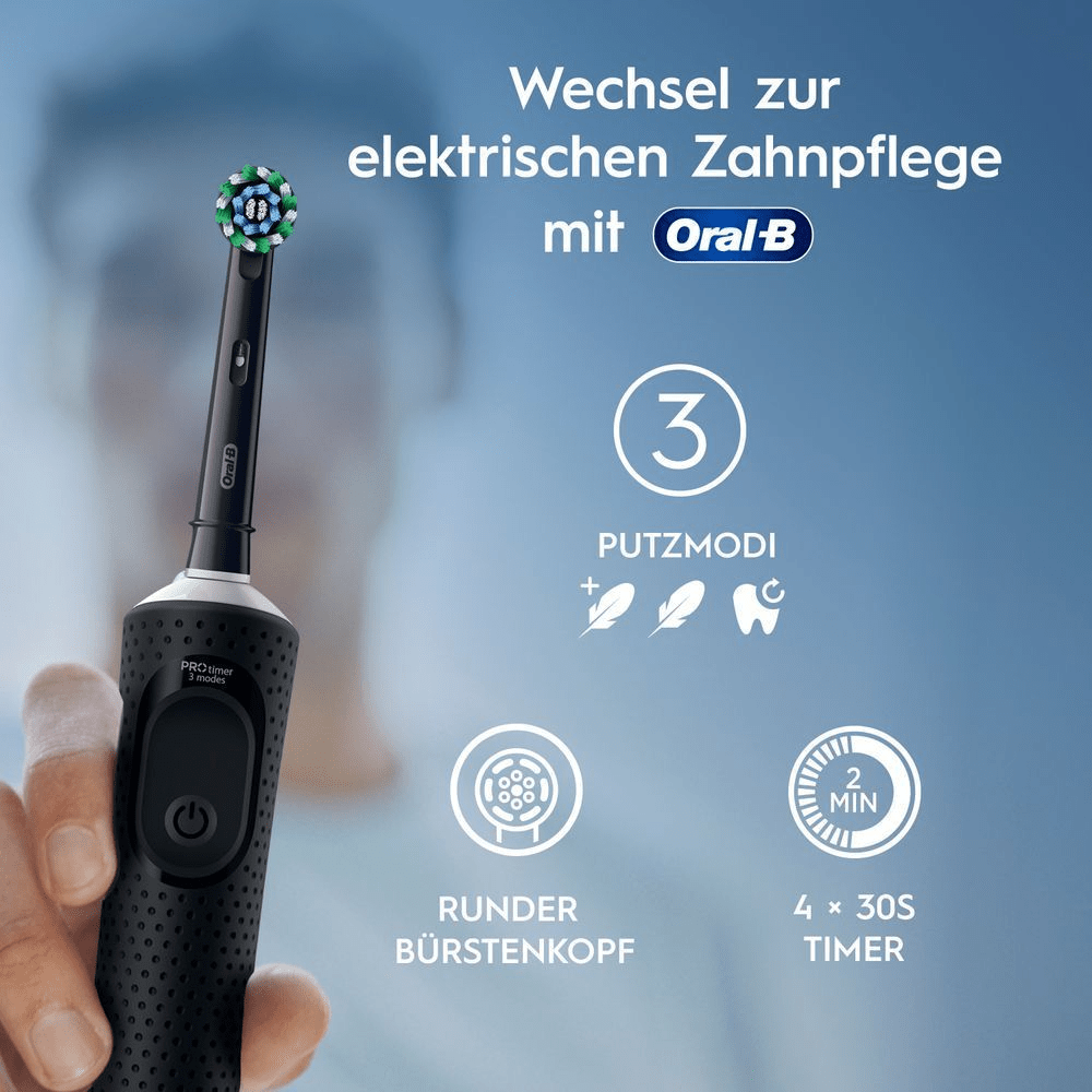 Bild: Oral-B Pro Vitality Elektrische Zahnbürste, Black 