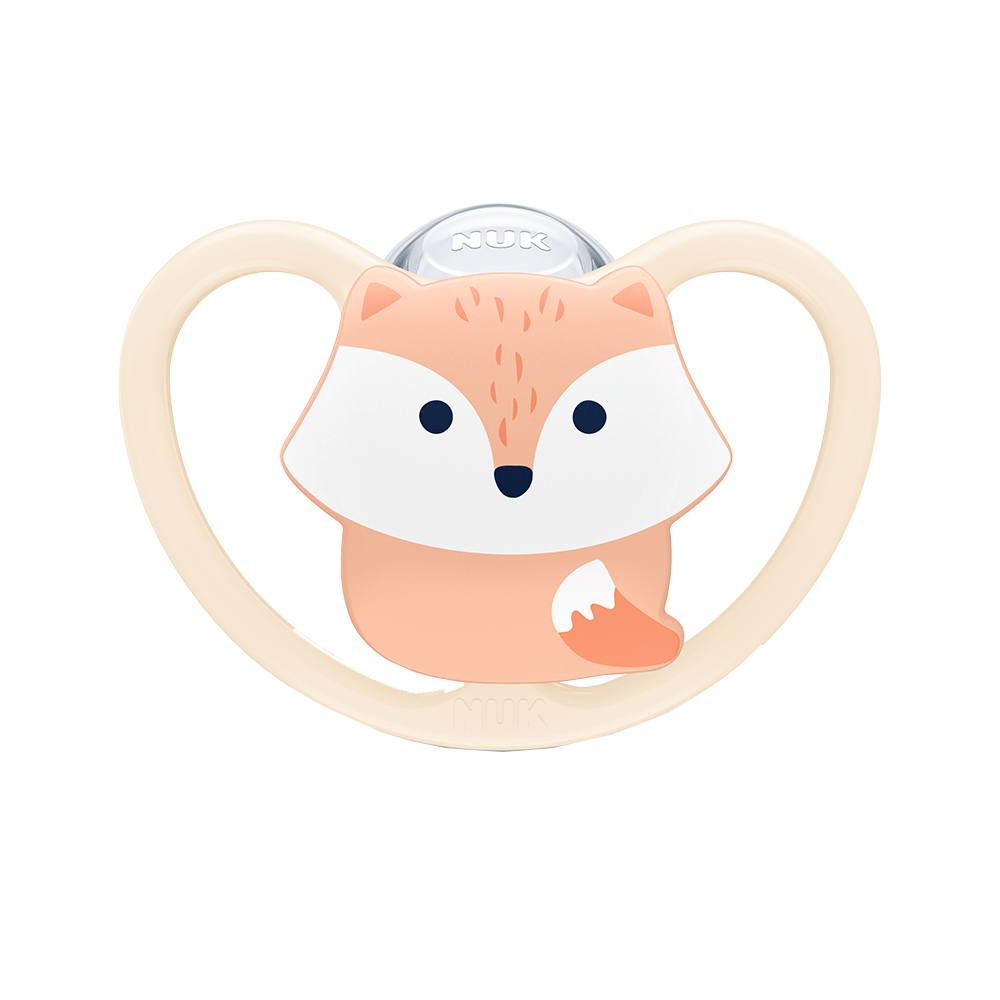 Bild: NUK Space Schnuller Apricot