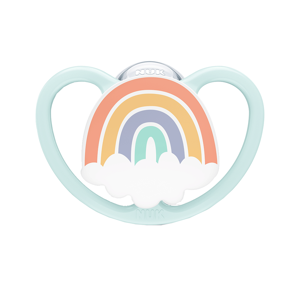 Bild: NUK Space Schnuller Apricot