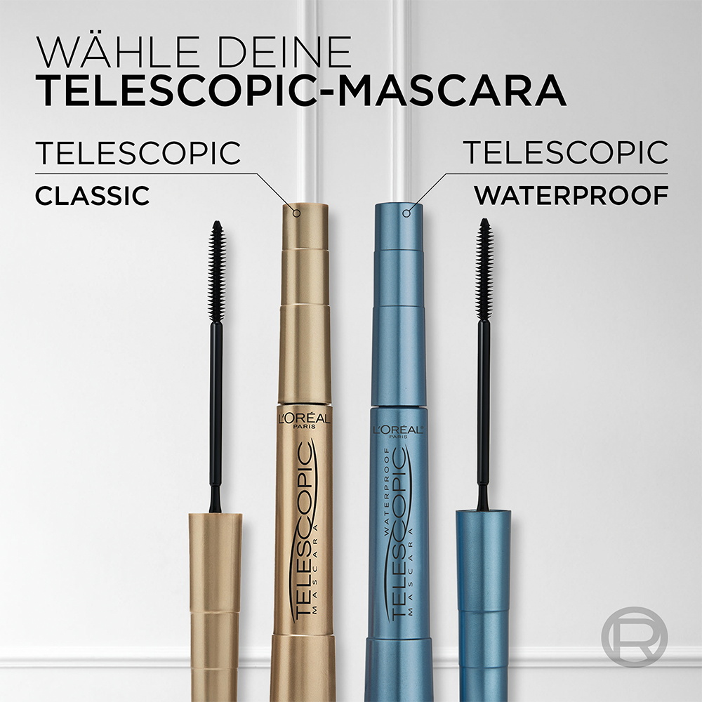 Bild: L'ORÉAL PARIS Telescopic Waterproof Mascara Schwarz