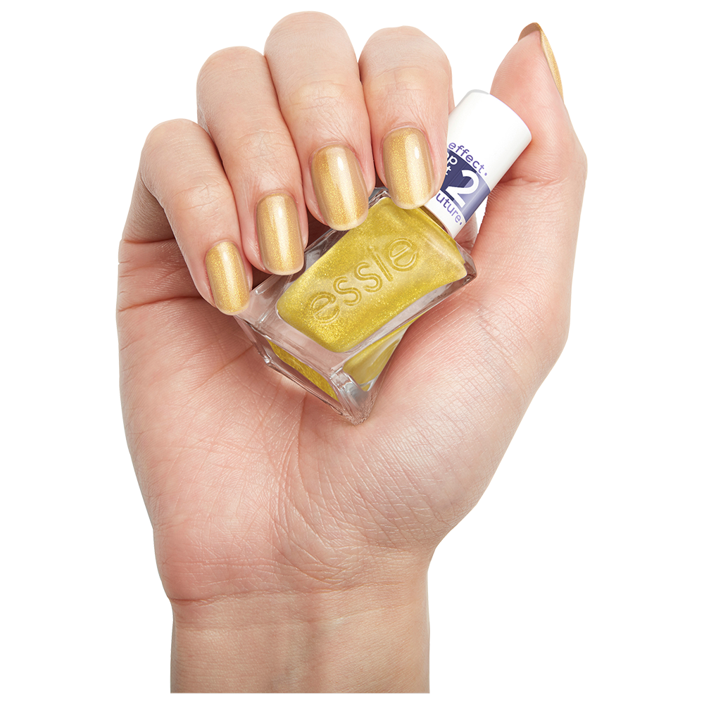 Bild: Essie Nagellack Gel Couture by Essie crushed gold