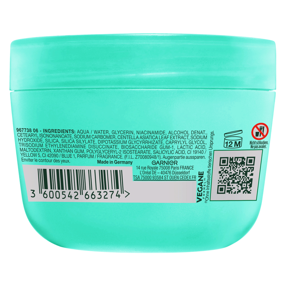 Bild: GARNIER Fresh & Plump Hydratisierende Sorbet Creme 