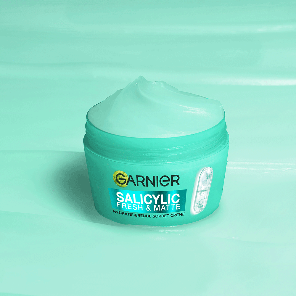 Bild: GARNIER Fresh & Plump Hydratisierende Sorbet Creme 