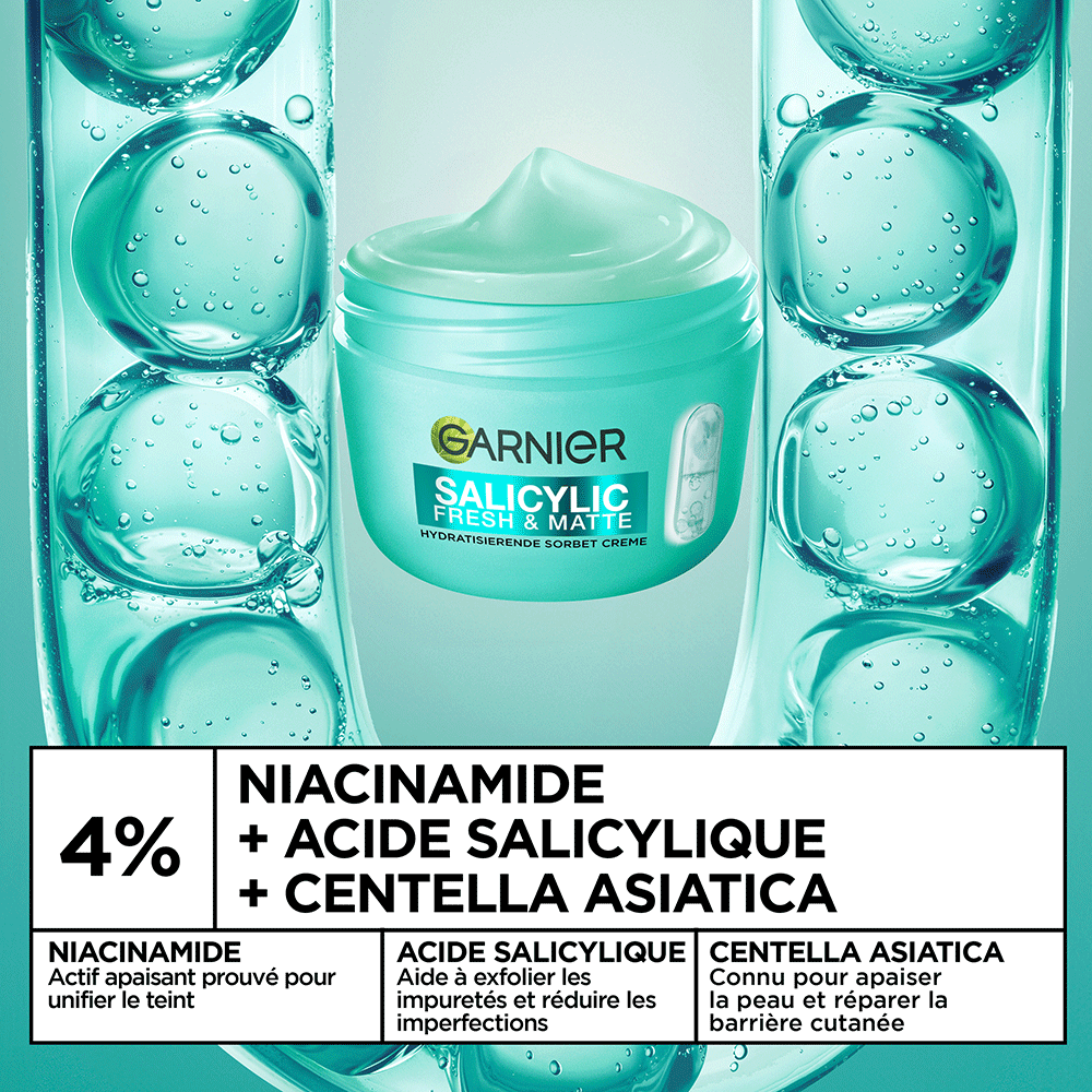 Bild: GARNIER Fresh & Plump Hydratisierende Sorbet Creme 