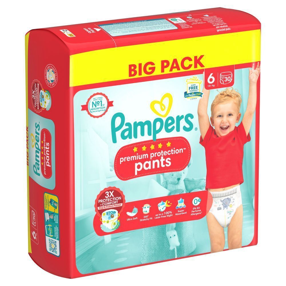 Bild: Pampers Premium Protection Pants Größe 6, BIG PACK 