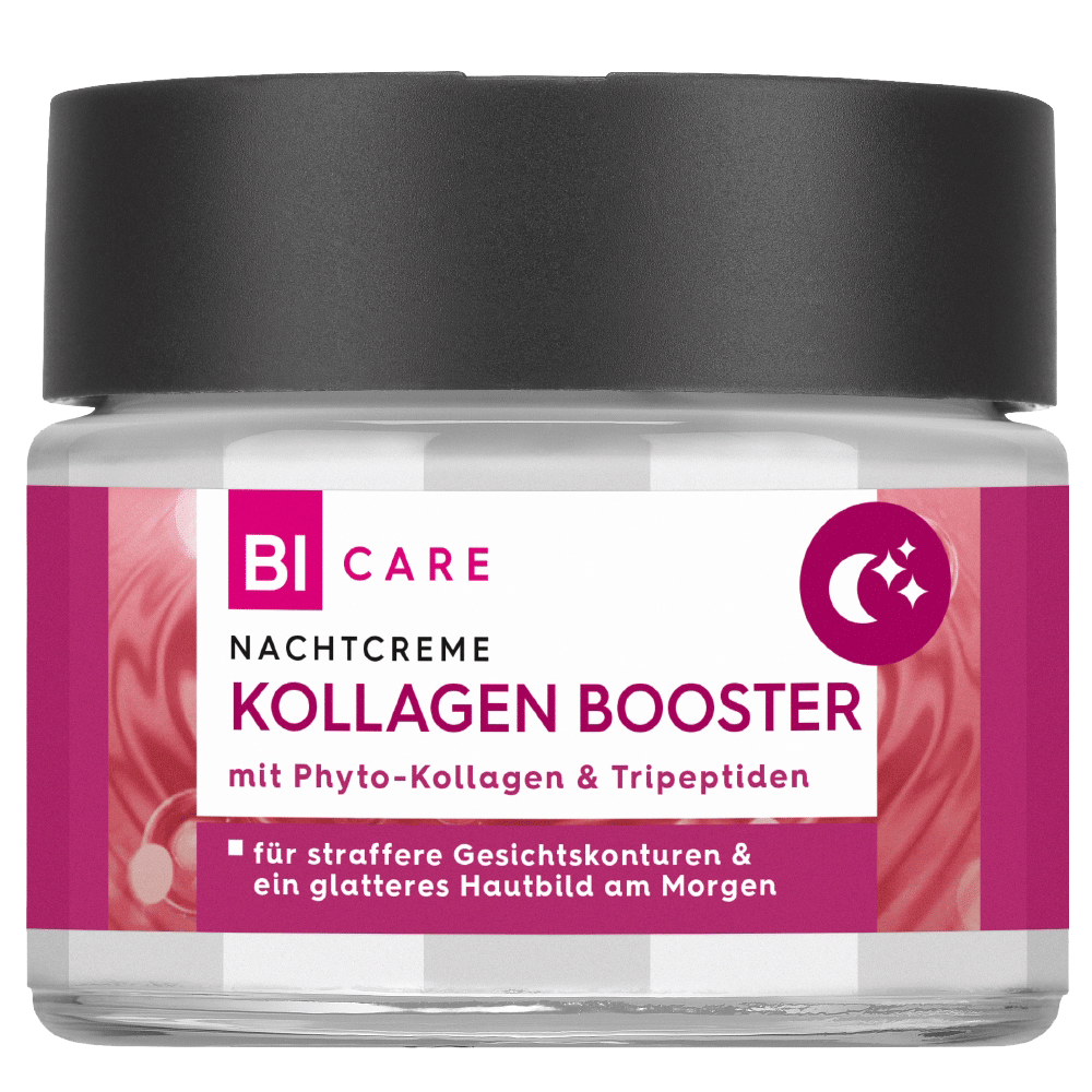 Bild: BI CARE Nachtcreme Kollagen Booster 