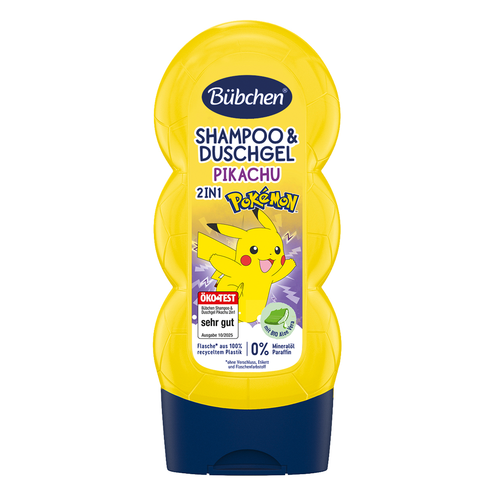 Bild: Bübchen 2in1 Shampoo und Duschgel Pikachu 