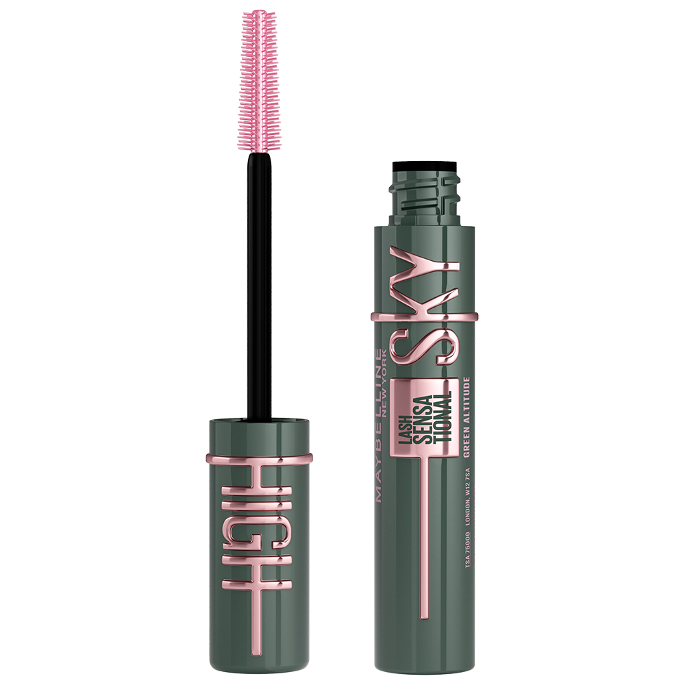 Bild: MAYBELLINE Lash Sensational Sky High Mascara green altitude