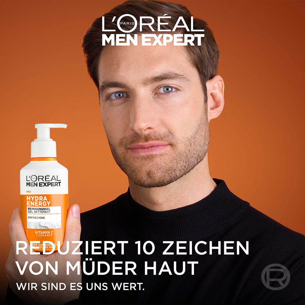 Bild: L'ORÉAL PARIS MEN EXPERT Power Age Hydrating Gel Cleanser 