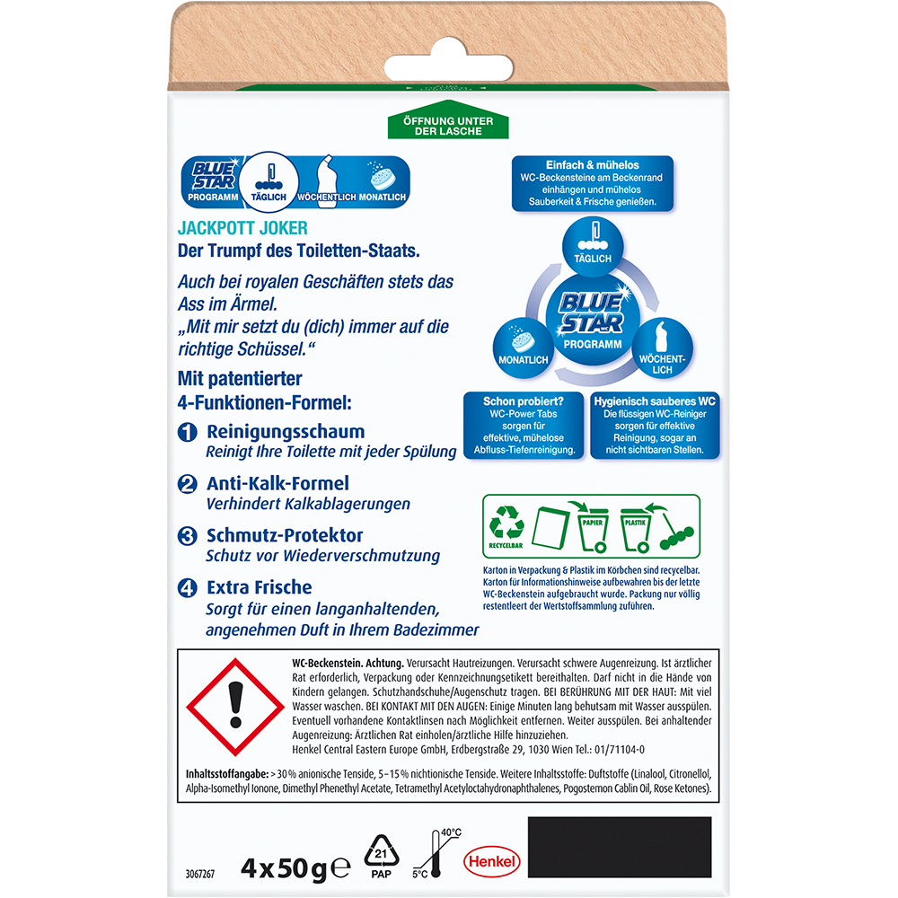 Bild: Blue Star Royal Flush WC-Steine 