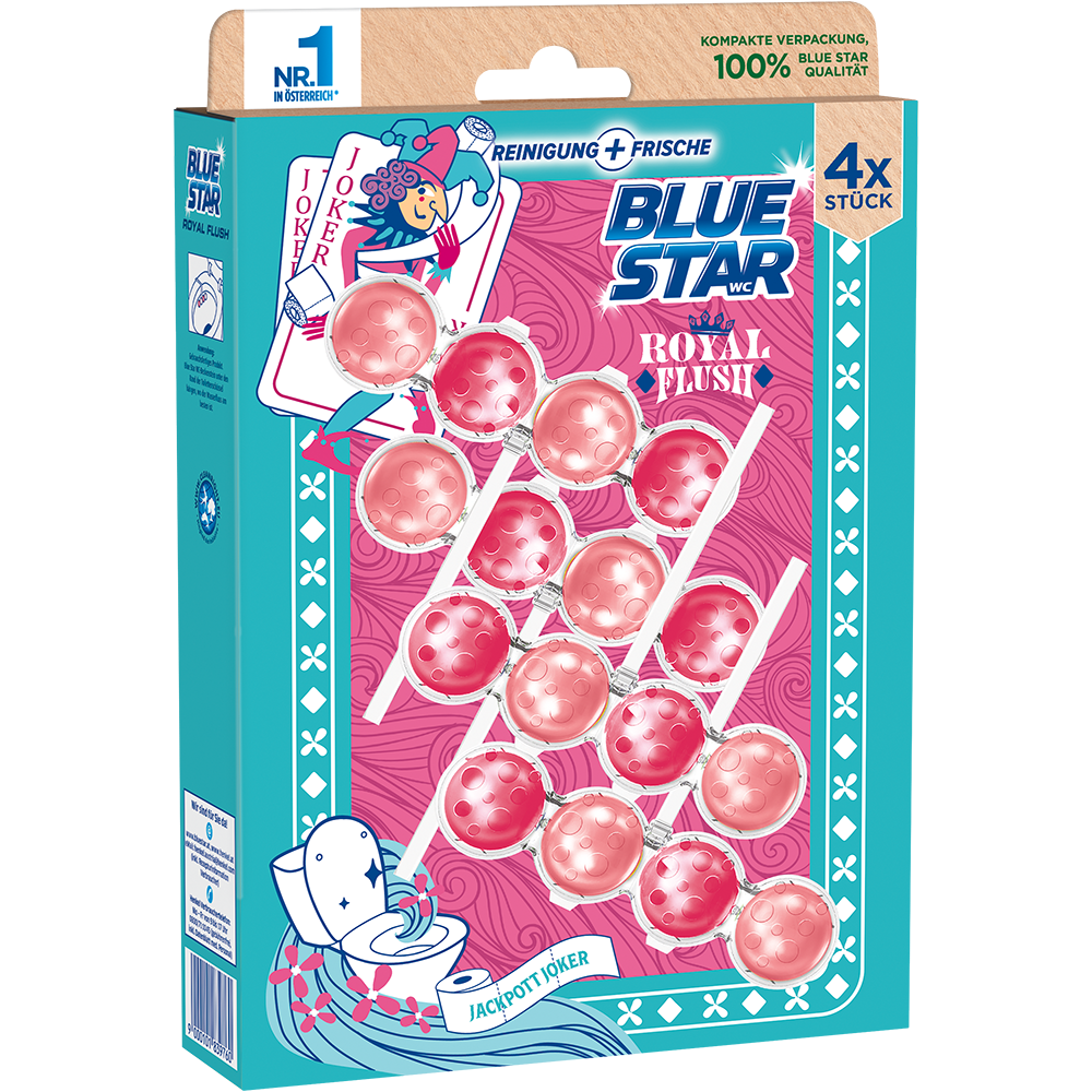 Bild: Blue Star Royal Flush WC-Steine 