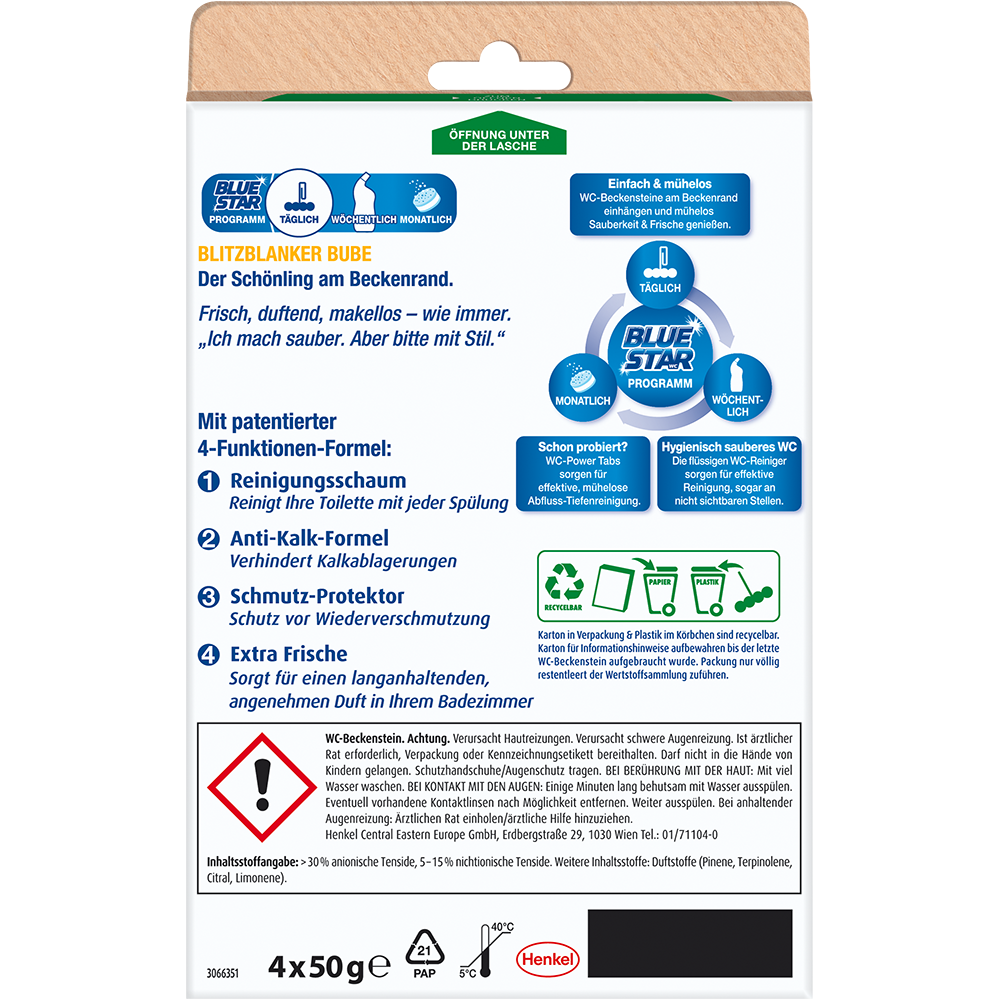 Bild: Blue Star Royal Flush WC-Steine 