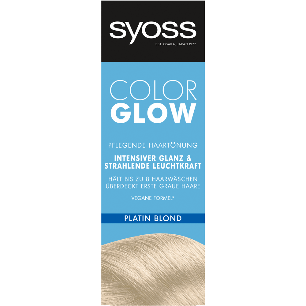 Bild: syoss Color Glow Haartönung Platinblond