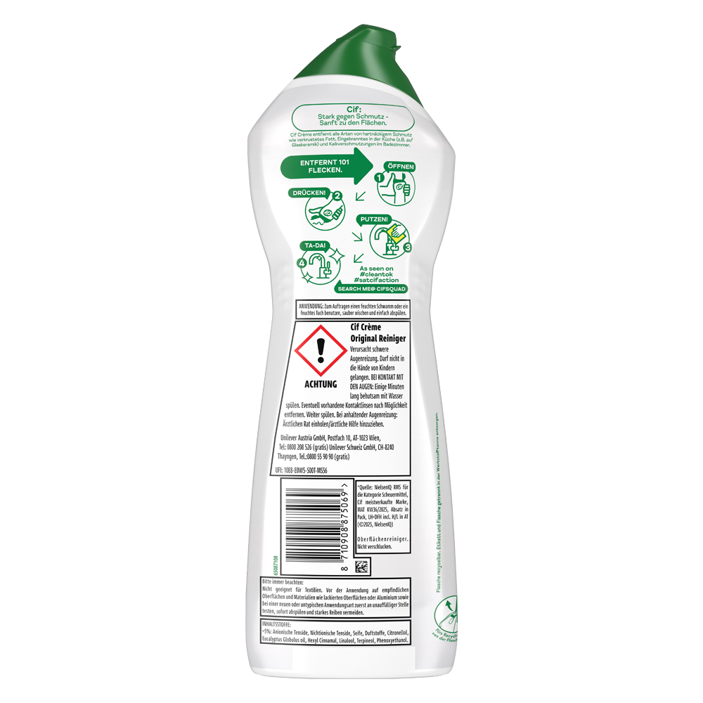 Bild: Cif Scheuermilch Crème Original 
