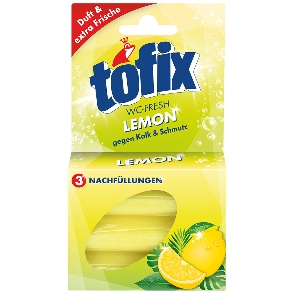 Bild: tofix WC Steine Lemon Nachfüllung 