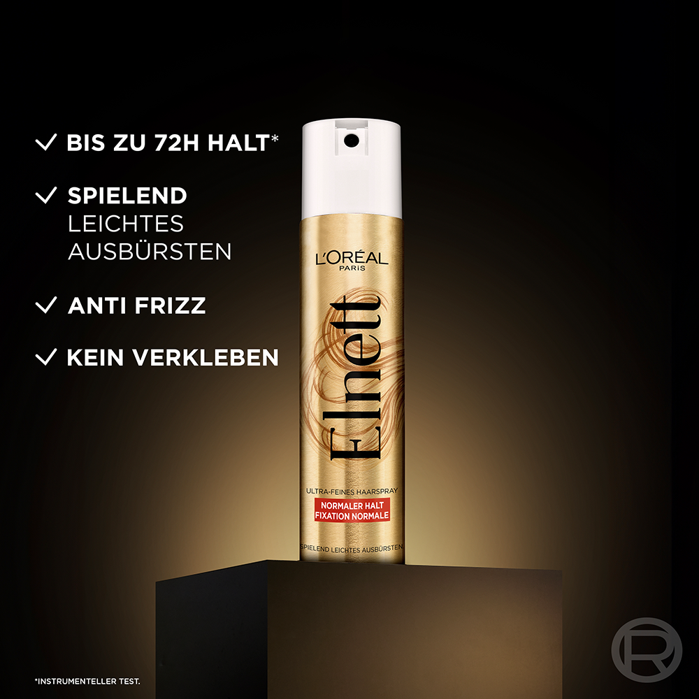 Bild: L'ORÉAL PARIS Elnett Haarspray Extra Starker Halt 